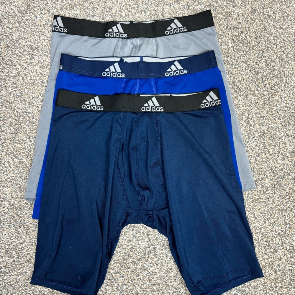 Lot of 3 pairs of mens aeroready adidas boxer briefs‎
